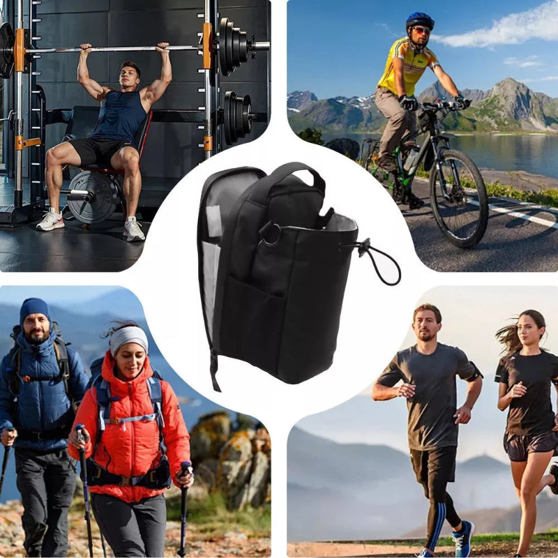 Bolsa magnética para suporte de garrafa de água e celular -ImãSnap