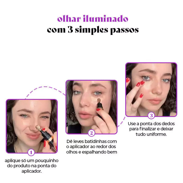 Olhar Radiante – Neutralize Olheiras, Suavize Rugas e Revitalize a Área dos Olhos!