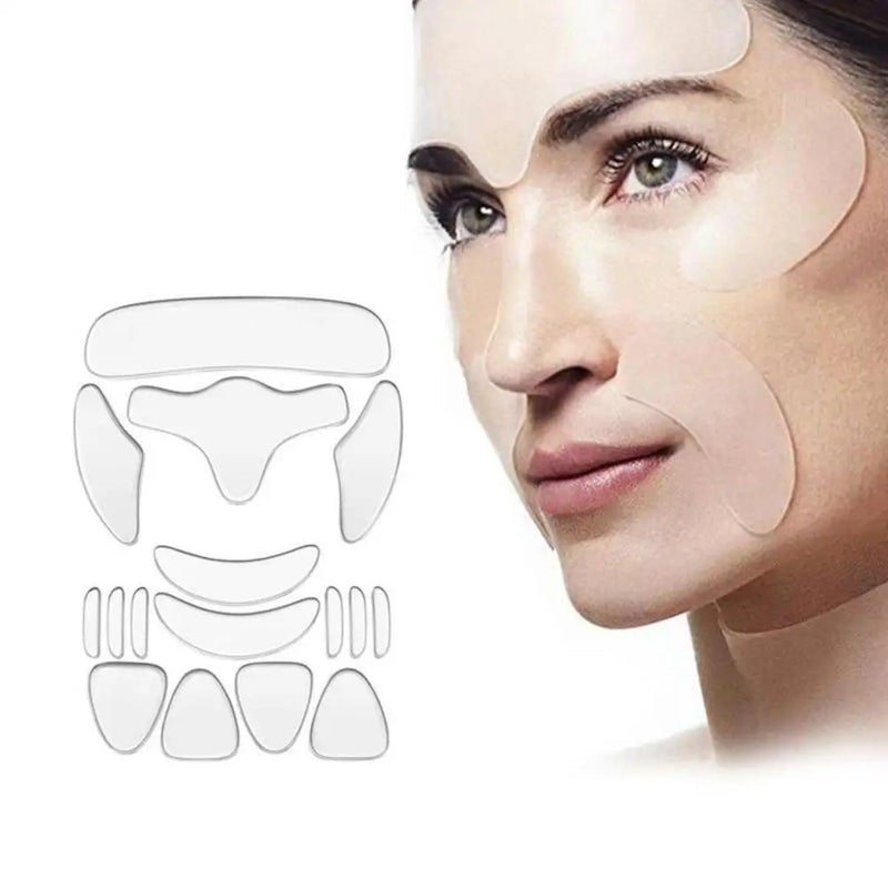 Face Clear - Adesivo Rejuvenescedor que Hidrata e Suaviza Rugas